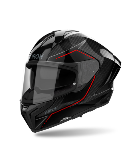 AIROH MATRYX CARBON STYLISH GLOSS CLOSED MOTORCYCLE HELMET