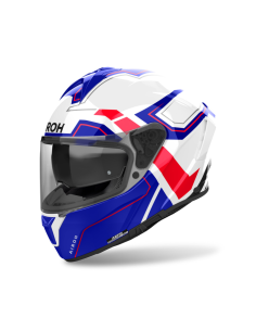 AIROH SPARK 2 DART BLUE/RED GLOSS INDOOR MOTORCYCLE HELMET