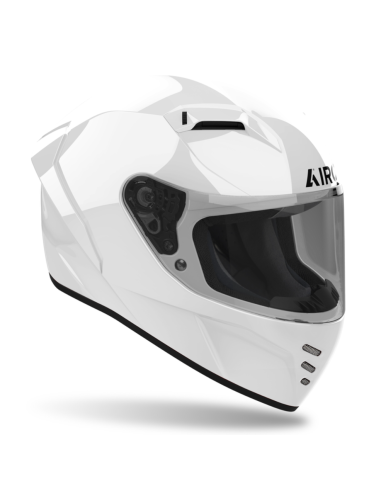 AIROH CONNOR WHITE GLOSS INDOOR MOTORCYCLE HELMET