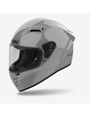 AIROH CONNOR CEMENT GREY GLOSS INDOOR MOTORCYCLE HELMET