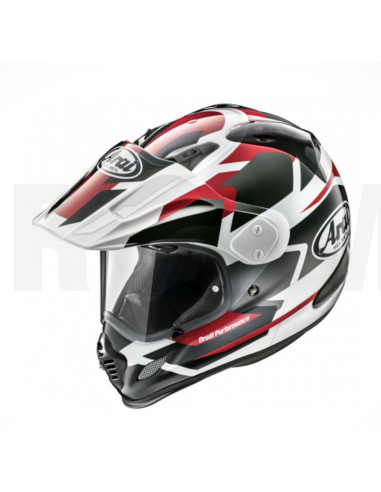 ARAI TOUR-X4 DEPART RED METALLIC KROSINIS MOTO ŠALMAS