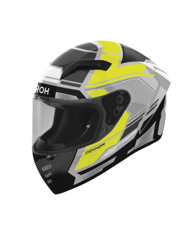 ШЛЕМ ДЛЯ МОТОЦИКЛА AIROH CONNOR EGO YELLOW GLOSS INDOOR
