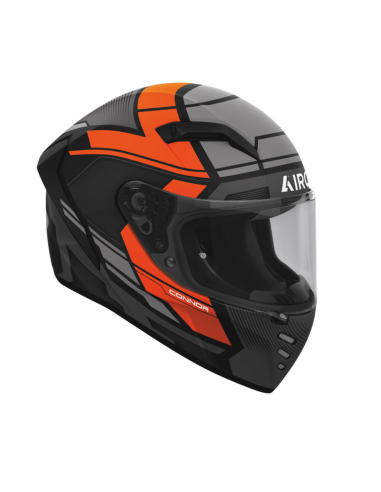 AIROH CONNOR EGO ORANGE MATT INDOOR MOTO HELMET