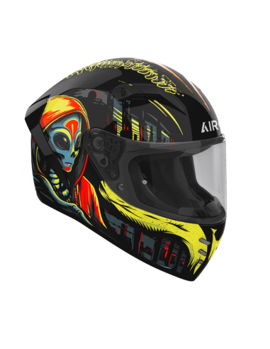 AIROH CONNOR DOUBLE FACE GLOSS CLOSED MOTO HELMET