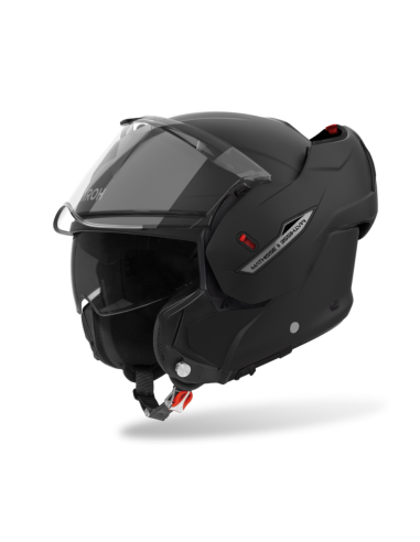 AIROH MATHISSE II COLOUR BLACK MATT FLIP-UP MOTO HELMET