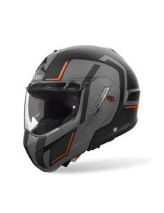 МОТОШЛЕМ AIROH MATHISSE II GENIUS ORANGE MATT FLIP-UP