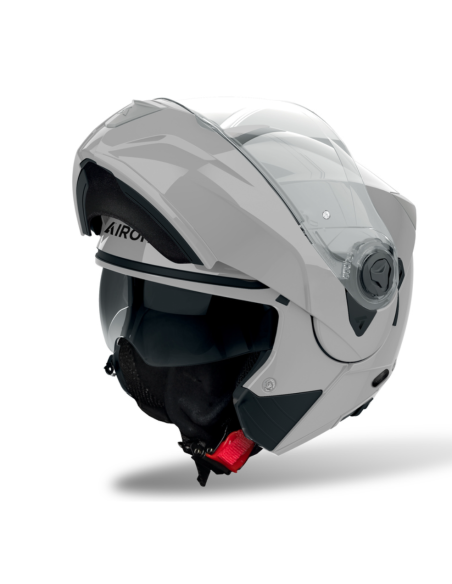 AIROH SPECKTRE COLOUR CEMENT GREY GLOSS FLIP-UP MOTO HELMET