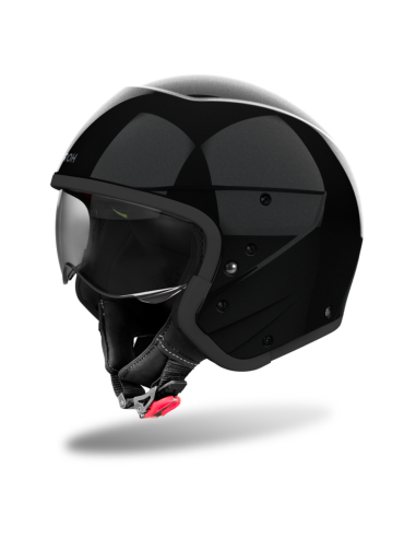 AIROH J 110 COLOUR BLACK GLITTER MOTORCYCLE HELMET