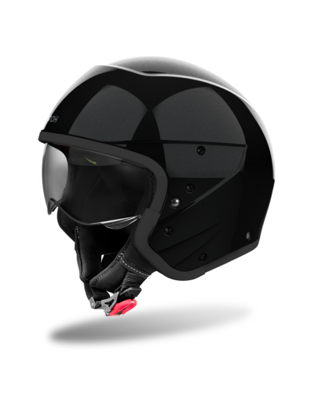 AIROH J 110 COLOUR BLACK GLITTER MOTORCYCLE HELMET