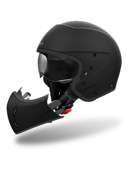 AIROH J 110 COLOR BLACK GLITTER MOTO FARM
