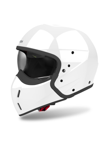AIROH J 110 COLOUR WHITE GLOSS MOTORCYCLE HELMET
