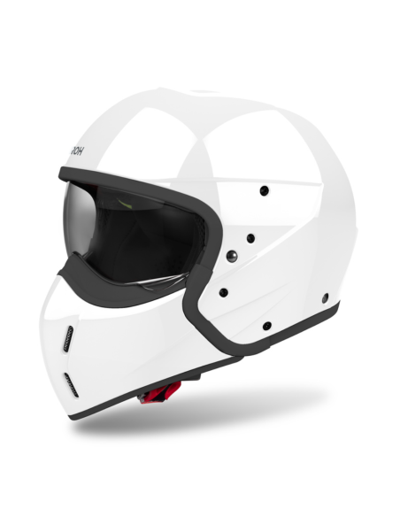 AIROH J 110 COLOUR WHITE GLOSS MOTORCYCLE HELMET