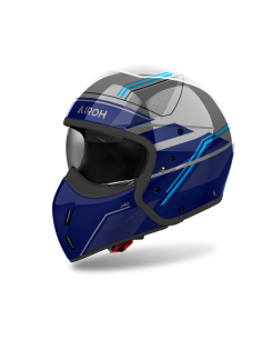 AIROH J 110 SLIM BLUE GLOSS MOTORCYCLE HELMET