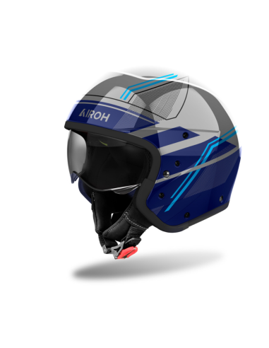 AIROH J 110 COLOR WHITE GLOSS MOTO FARM