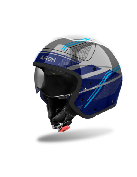 AIROH J 110 SLIM BLUE GLOSS MOTORCYCLE HELMET