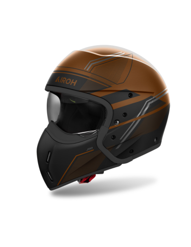 AIROH J 110 SLIM BLUE GLOSS MOTO FARM