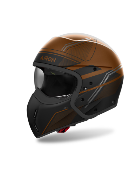 AIROH J 110 SLIM BRONZE MATT MOTO HELMET