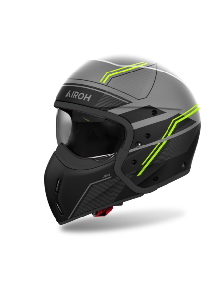 AIROH J 110 SLIM BLUE GLOSS MOTO FARM