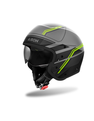AIROH J 110 SLIM BLUE GLOSS MOTO FARM