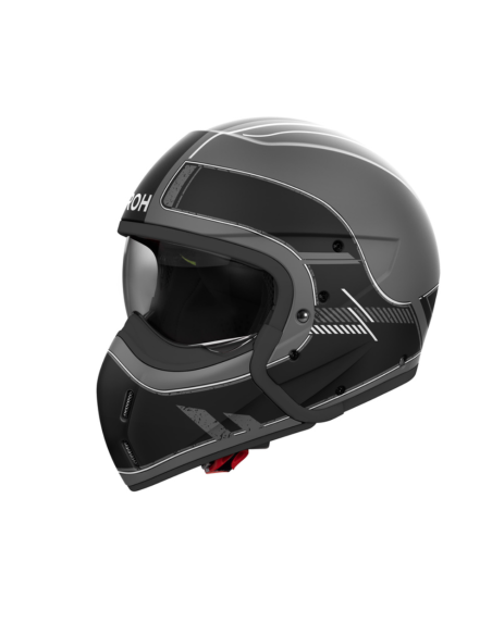 AIROH J 110 RASTER BLACK MATT MOTO HELMET