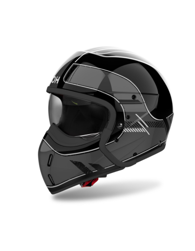 AIROH J 110 RASTER BLACK MATT MOTO FARM