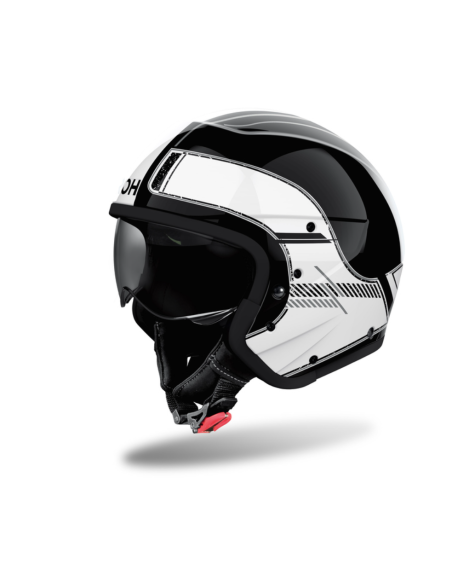 AIROH J 110 RASTER BLACK MATT MOTO FARM