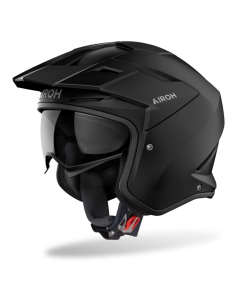 AIROH KOMBAKT COLOUR BLACK MATT MOTO HELMET