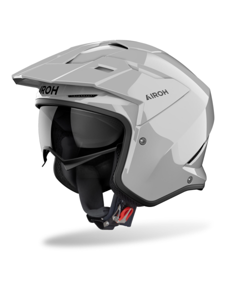 AIROH KOMBAKT COLOUR CONCRETE GREY GLOSS MOTORCYCLE HELMET