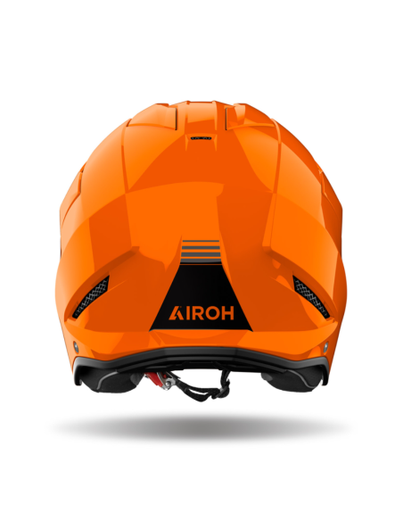 AIROH KOMBAKT COLOUR ORANGE GLOSS MOTO HELMET