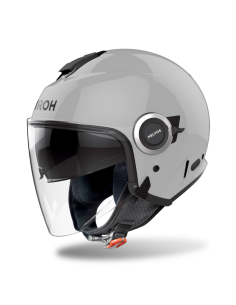 AIROH HELYOS COLOUR CONCRETE GREY GLOSS MOTO HELMET