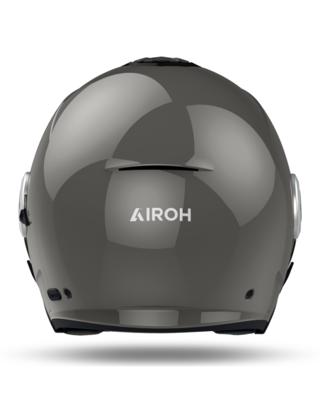 AIROH HELYOS COLOUR DARK GREY GLOSS MOTO HELMET