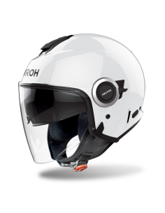 AIROH HELYOS COLOUR WHITE GLOSS MOTO HELMET