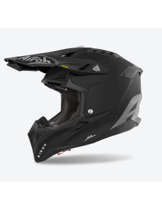 AIROH AVIATOR 3 COLOUR BLACK MATT CLOSED MOTO HELMET