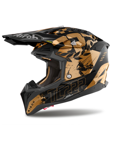 AIROH AVIATOR 3 LEGEND CHROME GLOSS CLOSED MOTO HELMET