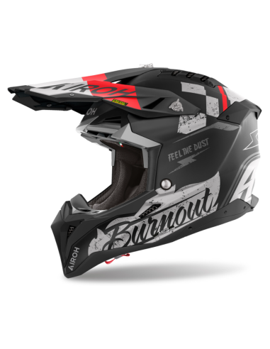 AIROH AVIATOR 3 BURNOUT MATT CLOSED MOTO HELMET