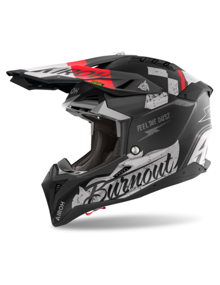 AIROH AVIATOR 3 BURNOUT MATT CLOSED MOTO HELMET