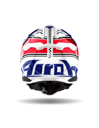 AIROH AVIATOR 3 HIMA RED GLOSS CLOSED MOTO HELMET