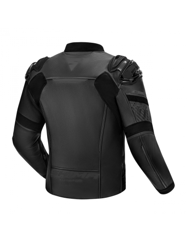 SHIMA BANDIT 2.0 BLACK LEATHER MOTO STRAP