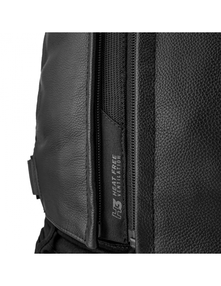 SHIMA BANDIT 2.0 BLACK LEATHER MOTO STRAP