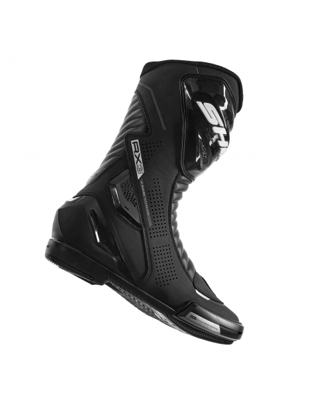 SHIMA RX-3 BLACK/WHITE MOTO SHOES