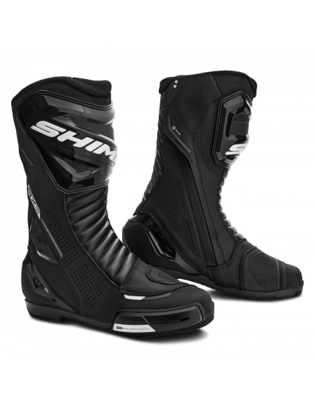 SHIMA WOMEN'S RX-3 BLACK MOTO SHOES