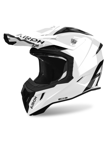 ЗАКРЫТЫЙ МОТОЦИКЛЕТНЫЙ ШЛЕМ AIROH AVIATOR ACE 2 COLOR WHITE GLOSS