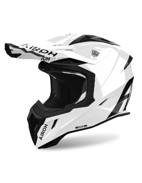 ЗАКРЫТЫЙ МОТОЦИКЛЕТНЫЙ ШЛЕМ AIROH AVIATOR ACE 2 COLOR WHITE GLOSS