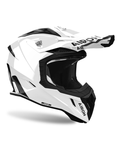 ЗАКРЫТЫЙ МОТОЦИКЛЕТНЫЙ ШЛЕМ AIROH AVIATOR ACE 2 COLOR WHITE GLOSS