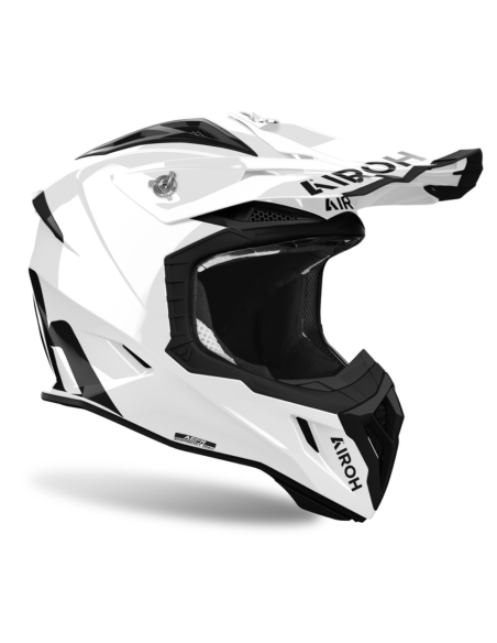 ЗАКРЫТЫЙ МОТОЦИКЛЕТНЫЙ ШЛЕМ AIROH AVIATOR ACE 2 COLOR WHITE GLOSS