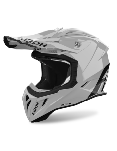 AIROH AVIATOR ACE 2 COLOUR CEMENT GREY GLOSS CLOSED MOTORCYCLE HELMET