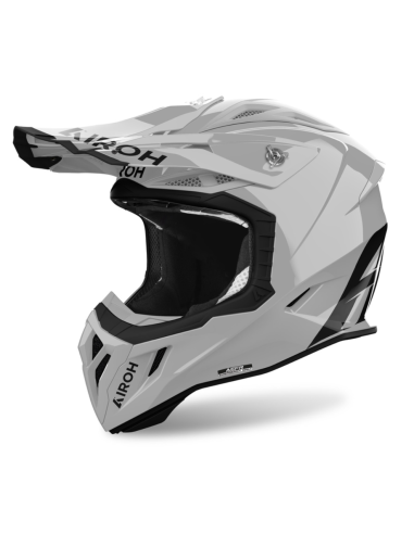 AIROH AVIATOR ACE 2 COLOUR CEMENT GREY GLOSS CLOSED MOTORCYCLE HELMET