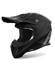 AIROH AVIATOR ACE 2 COLOUR BLACK MATT CLOSED MOTO HELMET