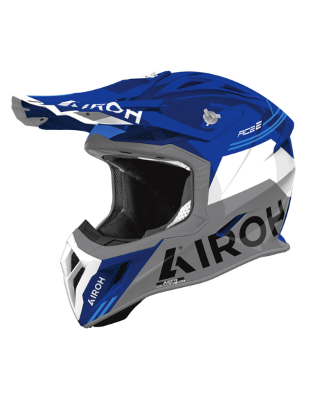 ЗАКРЫТЫЙ МОТОШЛЕМ AIROH AVIATOR ACE 2 FURY BLUE GLOSS