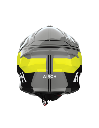 ЗАКРЫТЫЙ МОТОЦИКЛЕТНЫЙ ШЛЕМ AIROH AVIATOR ACE 2 FURY YELLOW GLOSS